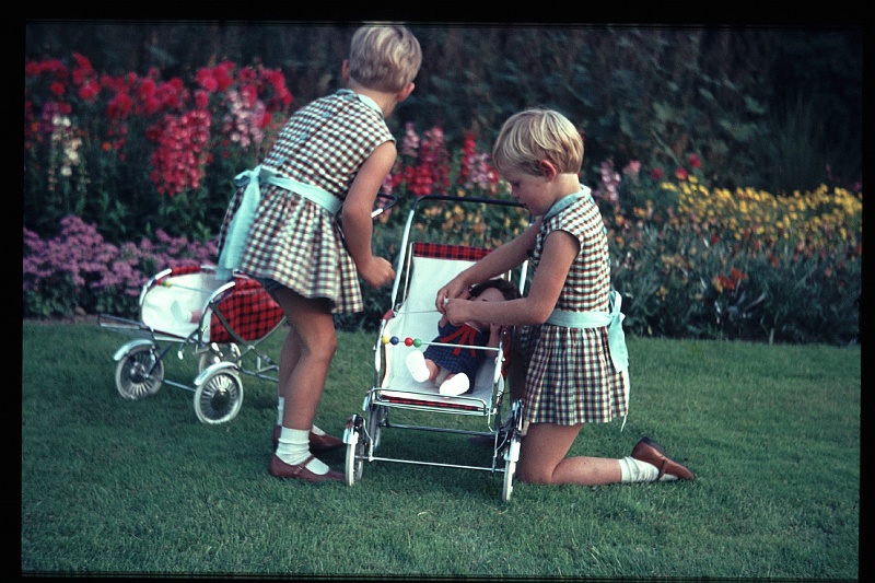 11.Delft aug 1967 Brigitte,Marion.JPG